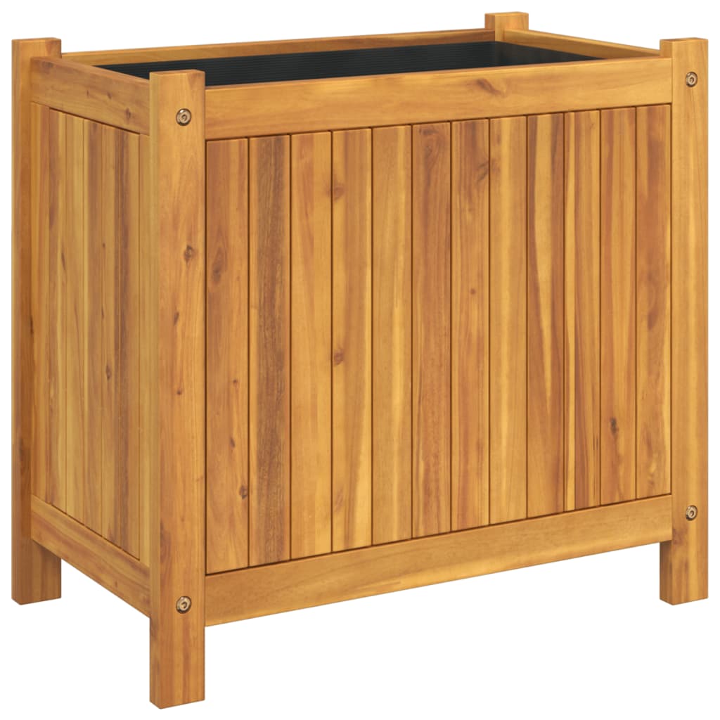 plantekasse med for 54x31x50 cm massivt akacietræ