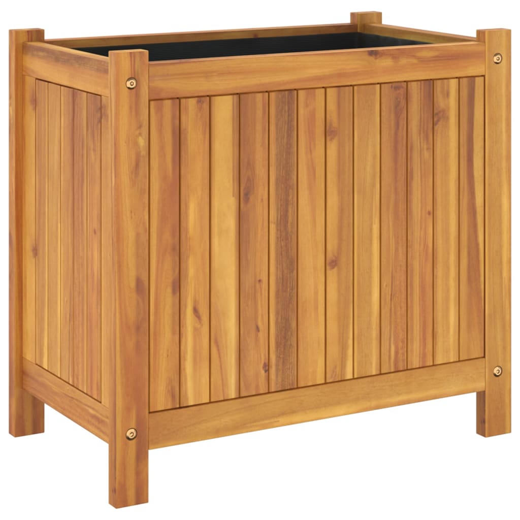 plantekasse med for 54x31x50 cm massivt akacietræ