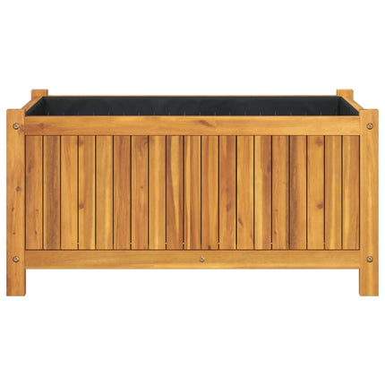 plantekasse med for 80x42x40 cm massivt akacietræ