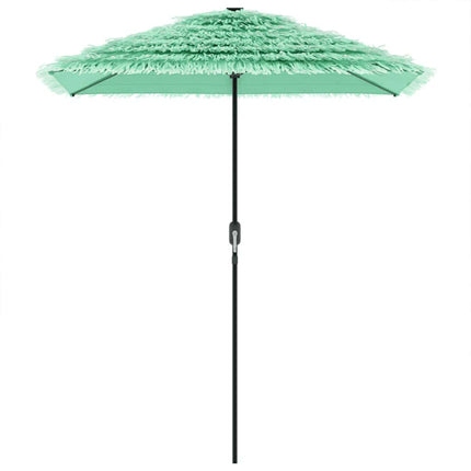 haveparasol med stålstang 300x200x250 cm grøn