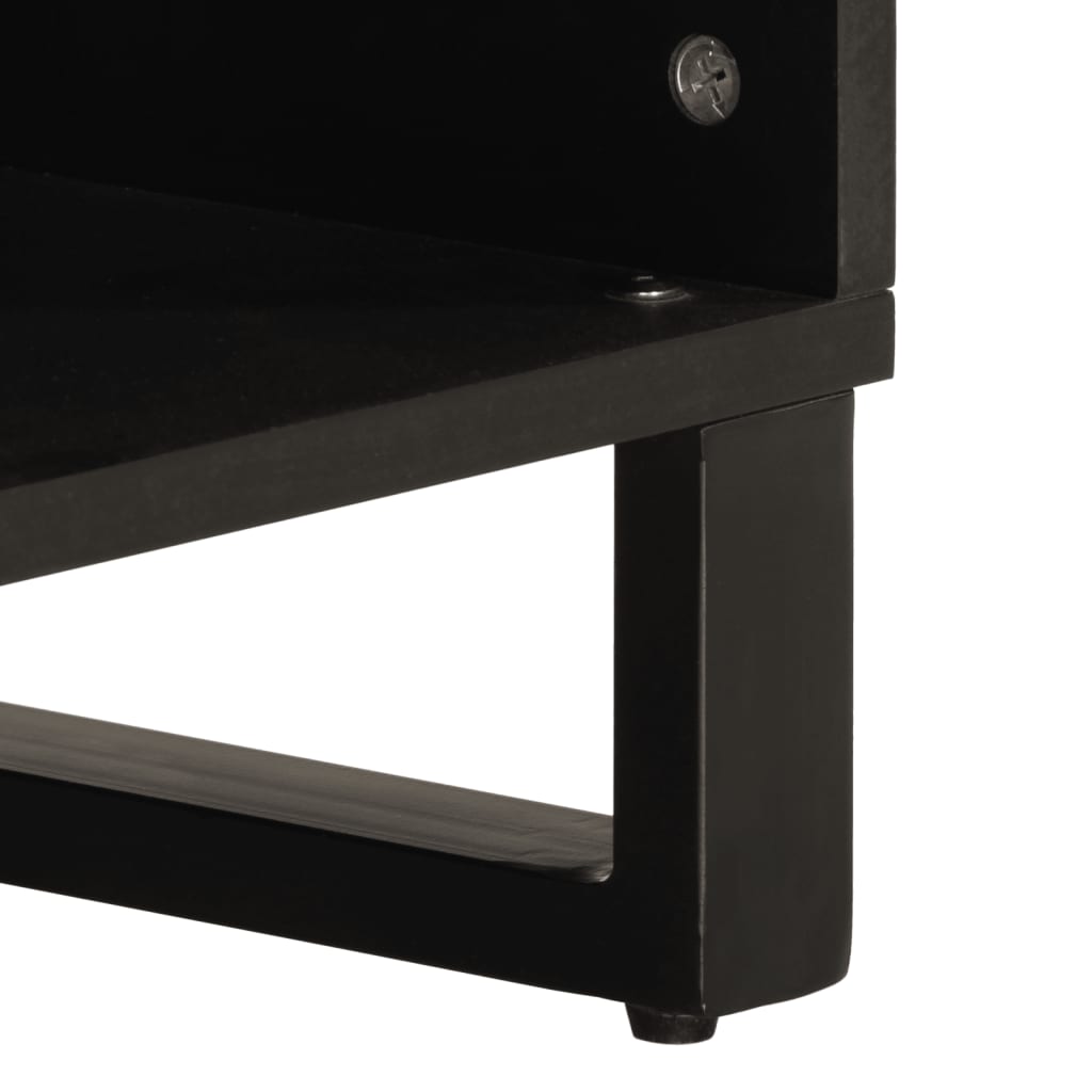 tv-bord 100x34x46 cm massivt mangotræ