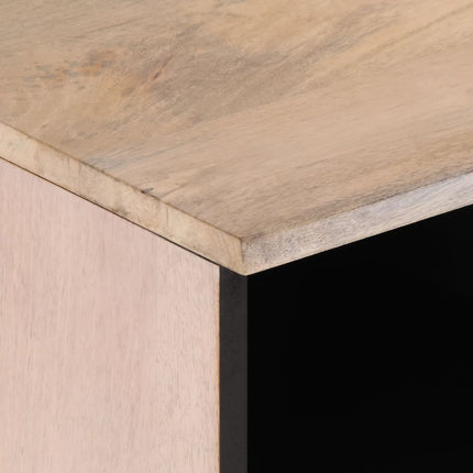 tv-bord 80x34x46 cm massivt mangotræ