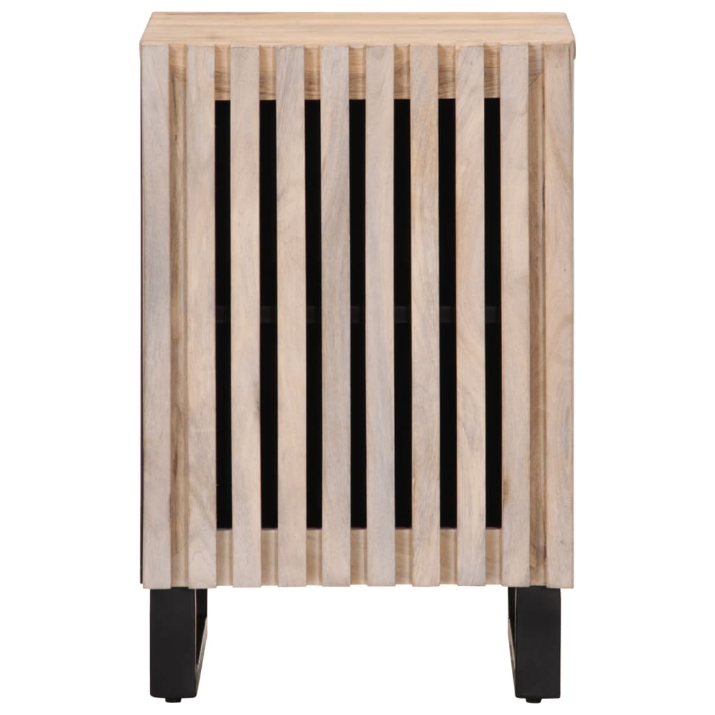 badeværelsesskab 38x34x58 cm massivt mangotræ