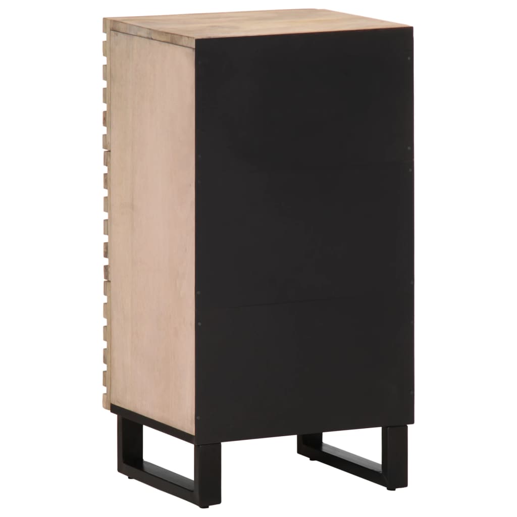 skænk 40x34x75 cm massivt mangotræ