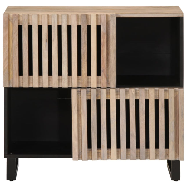 skænk 80x34x75 cm massivt mangotræ