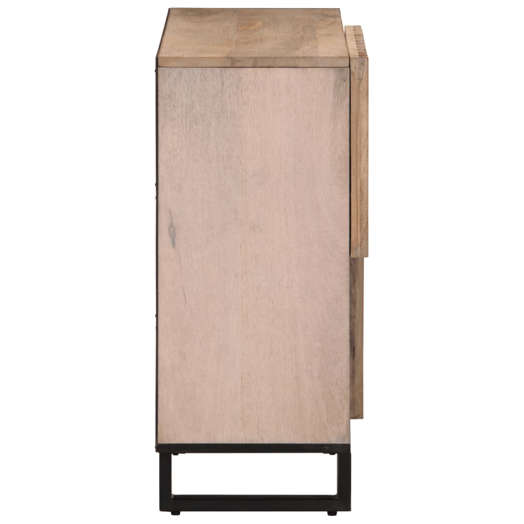 skænk 80x34x75 cm massivt mangotræ