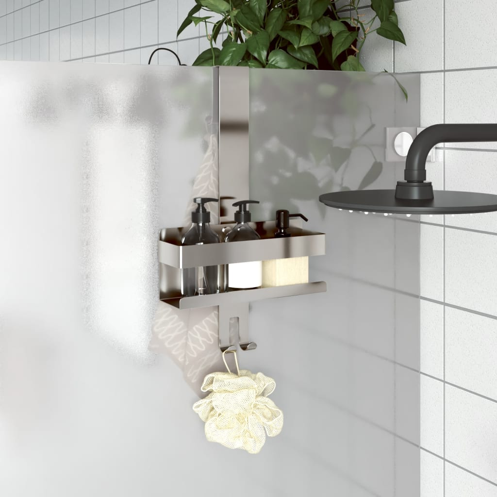 brusehylde med ophæng børstet 304 rustfrit stål billede