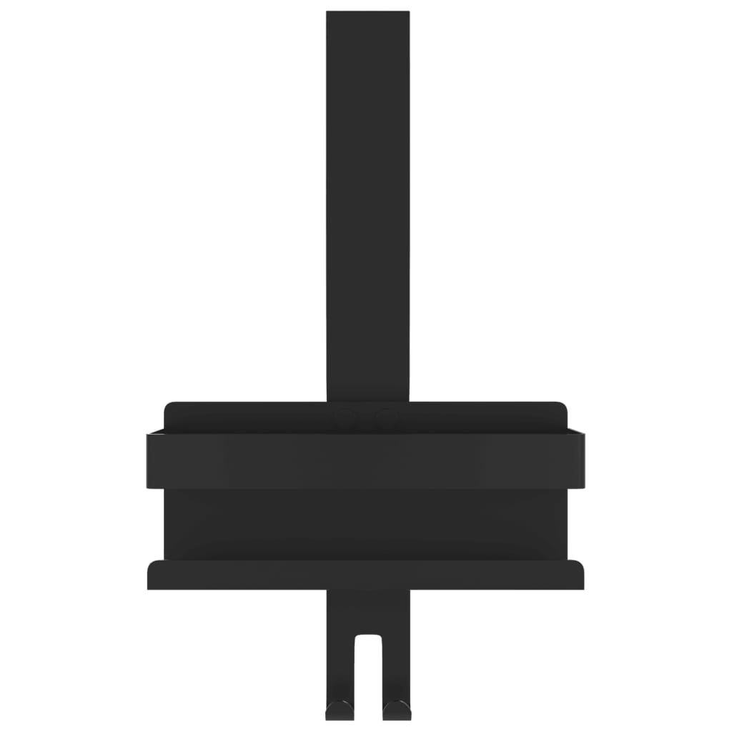 brusehylde med ophæng børstet 304 rustfrit stål matsort