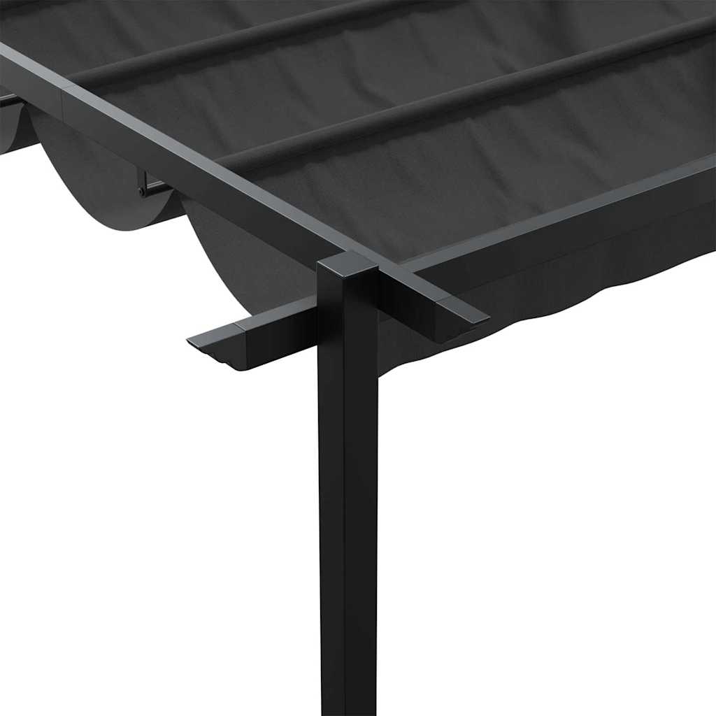 Pavillon Antracit 300 x 300 x 200 cm Polyester