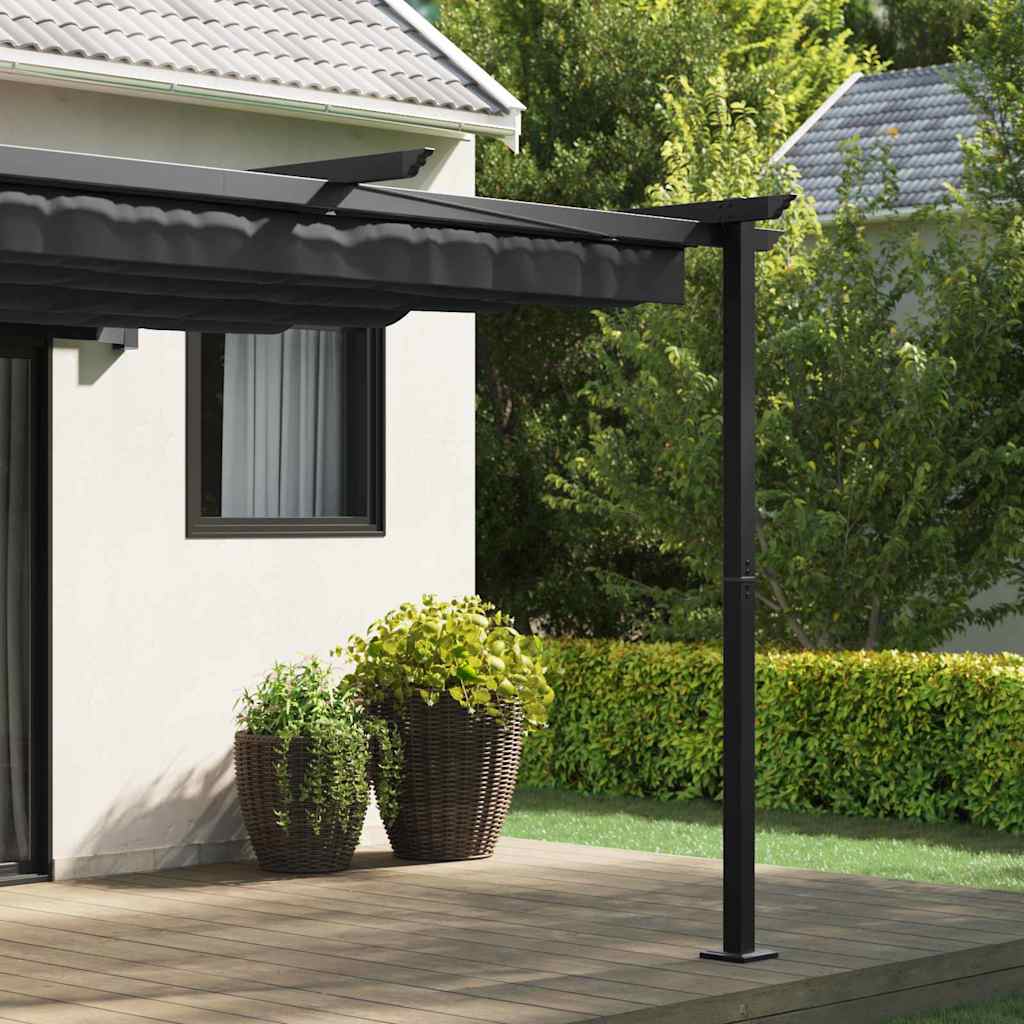 Pavillon Antracit 300 x 300 x 200 cm Polyester