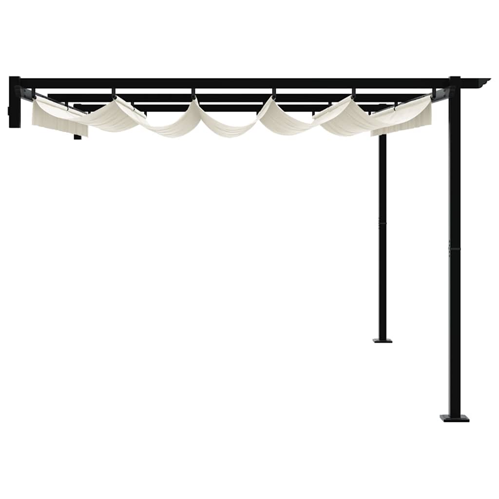 Pavillon Creme 400 x 300 x 200 cm Polyester