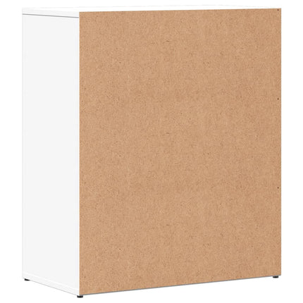 skænk 60x31x70 cm konstrueret træ hvid