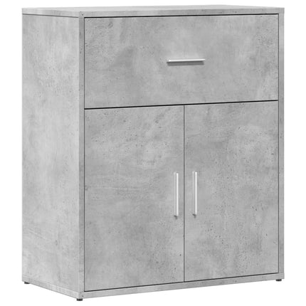 skænk 60x31x70 cm konstrueret træ betongrå