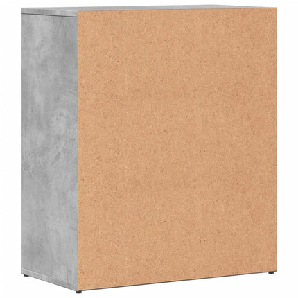 skænk 60x31x70 cm konstrueret træ betongrå
