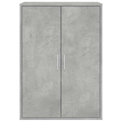 skænk 60x31x84 cm konstrueret træ betongrå