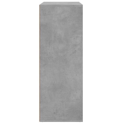 skænk 60x31x84 cm konstrueret træ betongrå