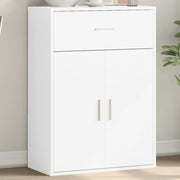 skænk 60x30x84 cm konstrueret træ hvid