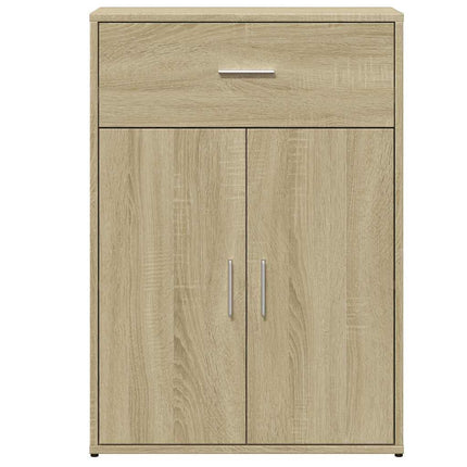 skænk 60x30x84 cm konstrueret træ sonoma-eg