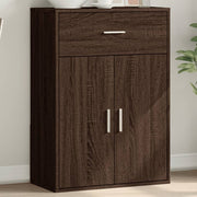 skænk 60x30x84 cm konstrueret træ brun egetræsfarve