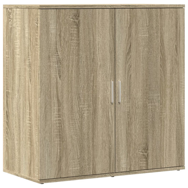 skænk 79x38x80 cm konstrueret træ sonoma-eg