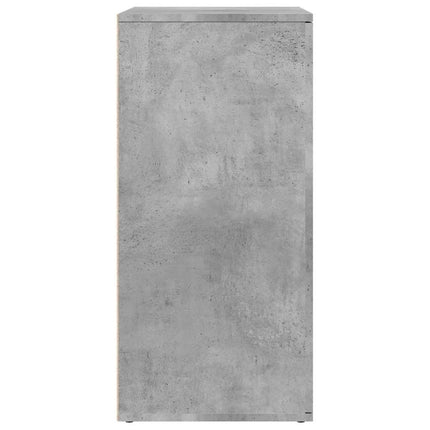 skænk 79x38x80 cm konstrueret træ betongrå