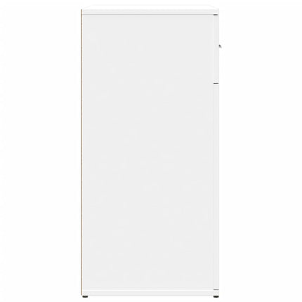 skab 79x38x80 cm konstrueret træ hvid