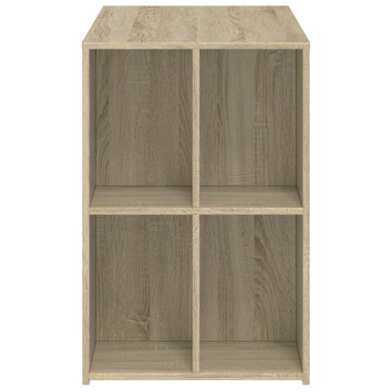 skrivebord 102x50x75 cm konstrueret træ sonoma-eg