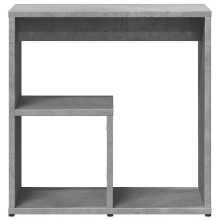 sideborde 2 stk. 50x30x50 cm konstrueret træ betongrå