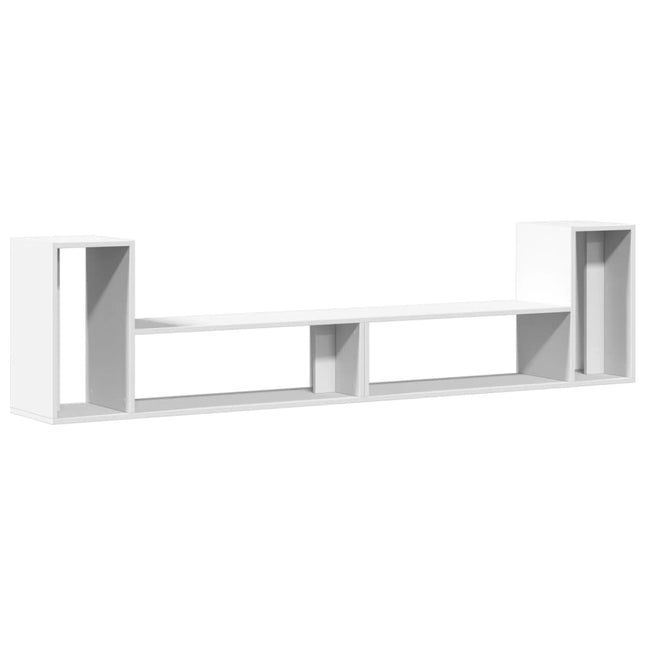 tv-borde 2 stk. 100x30x50 cm konstrueret træ hvid