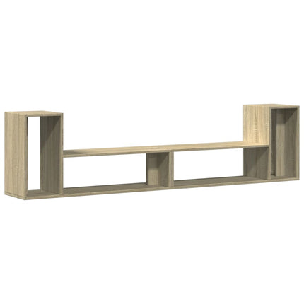 tv-borde 2 stk. 100x30x50 cm konstrueret træ sonoma-eg