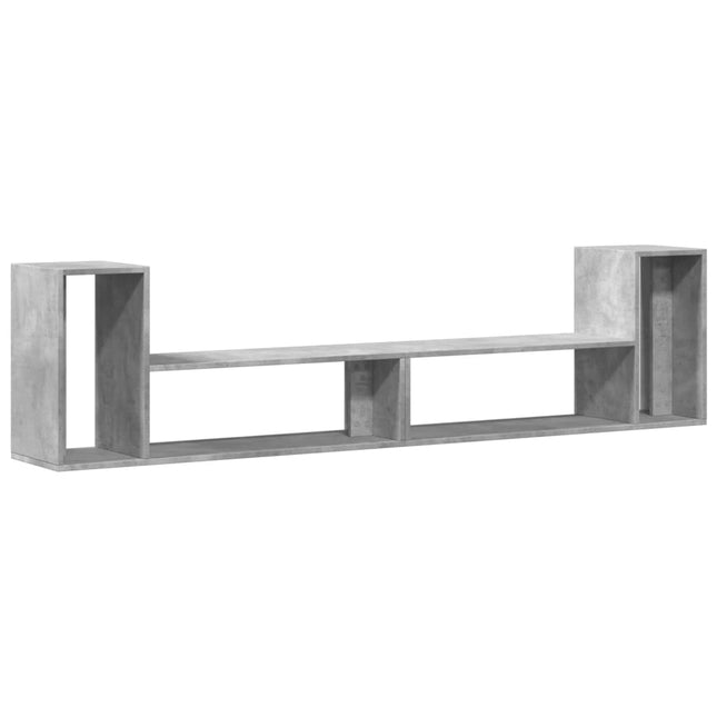 tv-borde 2 stk. 100x30x50 cm konstrueret træ betongrå