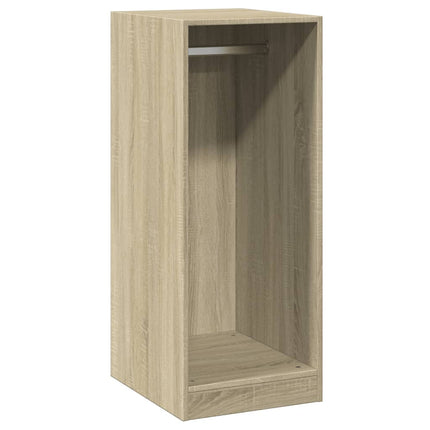 vidaXL tøjskab 48x41x102 cm konstrueret træ sonoma-eg