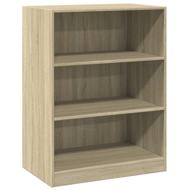 tøjreol 77x48x102 cm konstrueret træ sonoma-eg