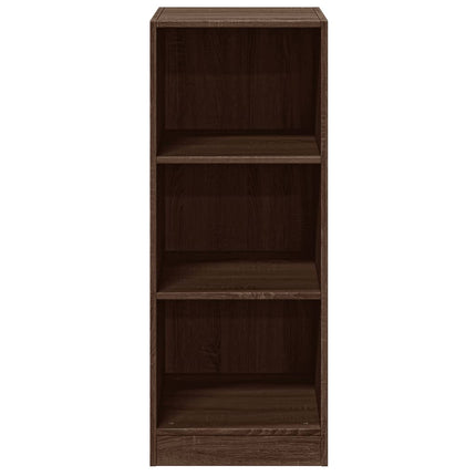 tøjskab 48x41x102 cm konstrueret træ brun egetræsfarve
