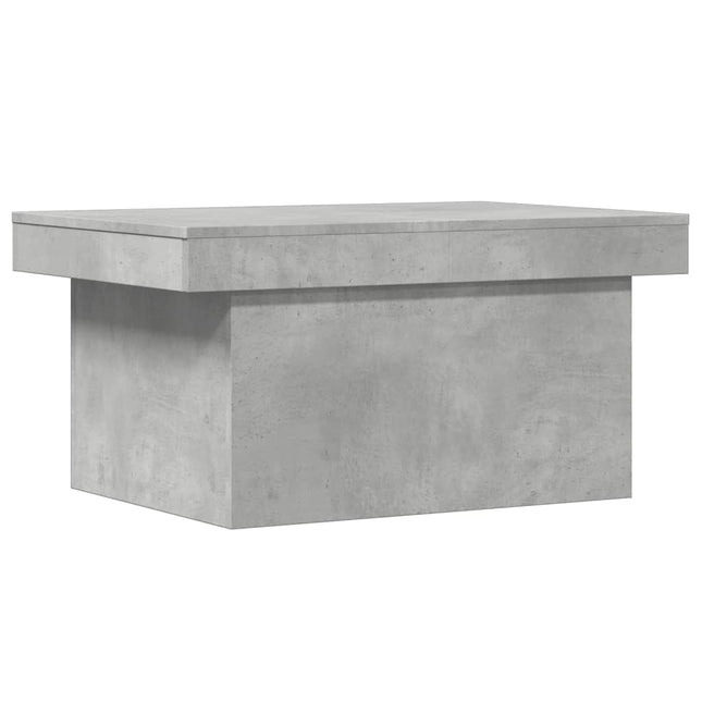 sofabord 100x55x40 cm konstrueret træ betongrå