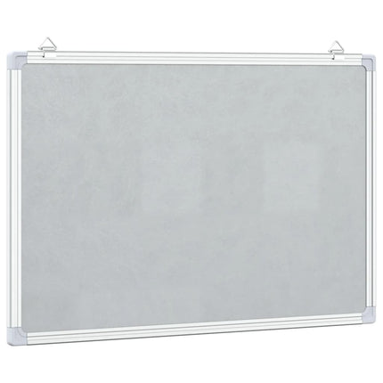 magnetisk whiteboard 40x30x1,7 cm aluminium
