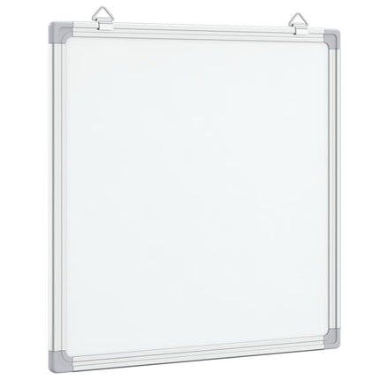 magnetisk whiteboard 40x40x1,7 cm aluminium