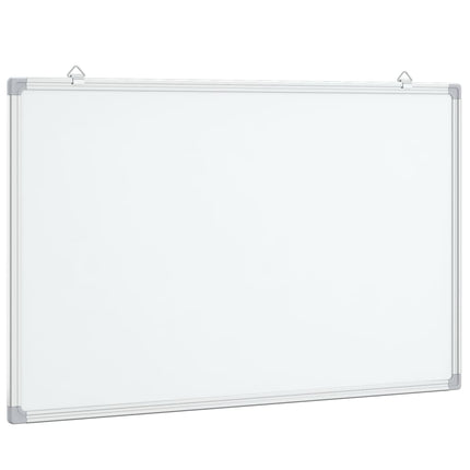 magnetisk whiteboard 80x50x1,7 cm aluminium