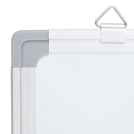 magnetisk whiteboard 80x60x1,7 cm aluminium