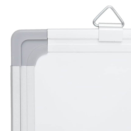 magnetisk whiteboard 120x60x1,7 cm foldbart aluminium