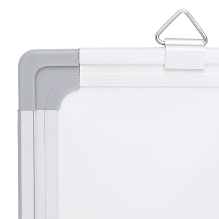 magnetisk whiteboard 150x100x1,7 cm foldbart aluminium