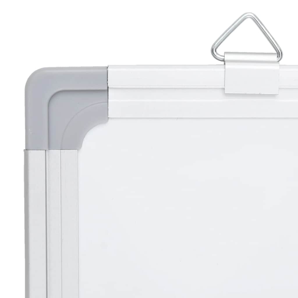 magnetisk whiteboard 180x80x1,7 cm foldbart aluminium