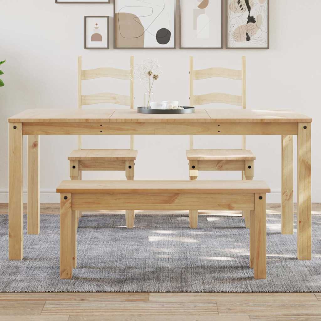 spisebord PANAMA 160x80x75 cm massivt fyrretræ