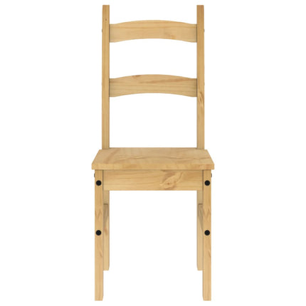 spisebordsstole 2 stk. 40x46x99 cm massivt fyrretræ