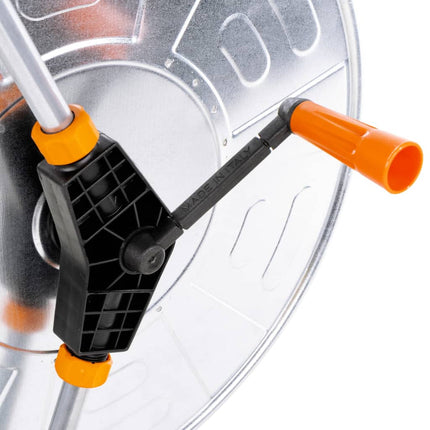 slangetromle til 110 m 1/2" eller 80 m 3/4" slange stål