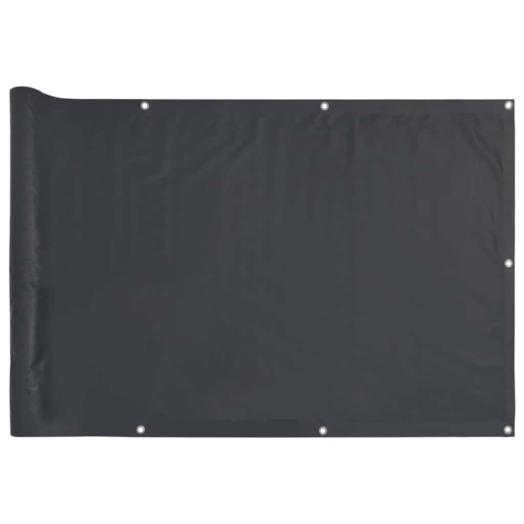 altanafskærmning 300x90 cm PVC antracitgrå
