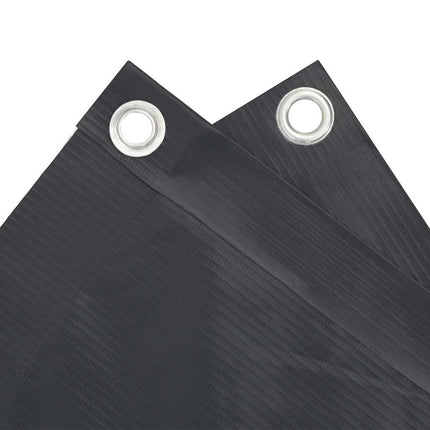 altanafskærmning 600x120 cm PVC antracitgrå