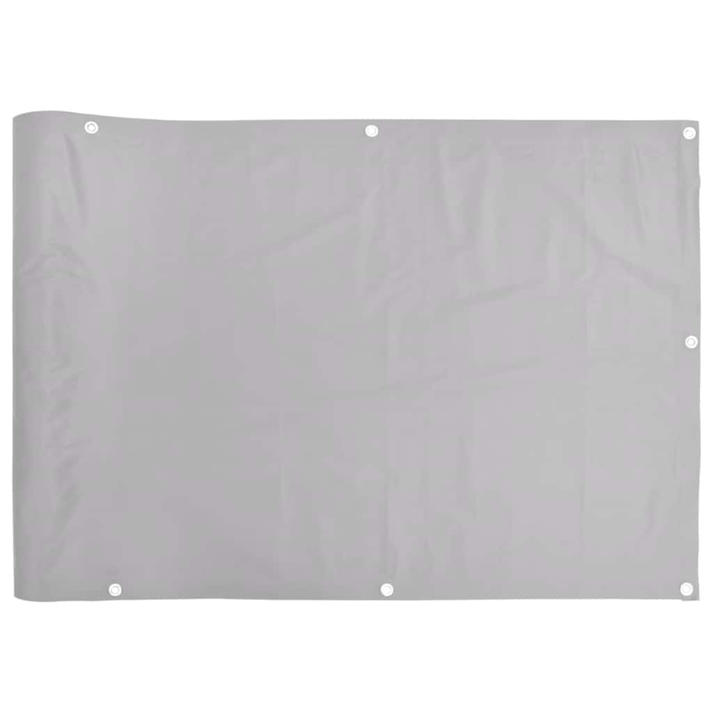altanafskærmning 400x120 cm PVC grå