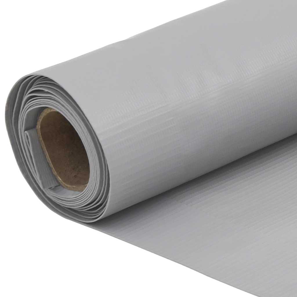 altanafskærmning 400x120 cm PVC grå