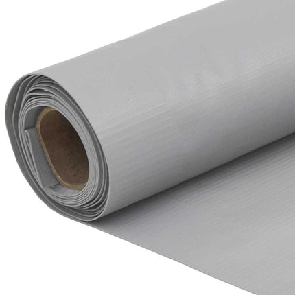 altanafskærmning 600x120 cm PVC grå